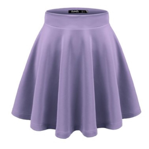 Light Purple Skater Skirt - Picture 1 of 1